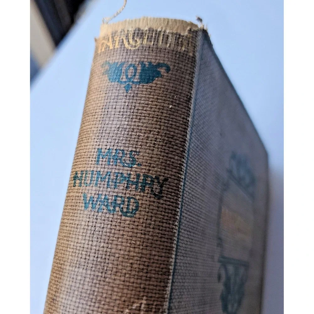 Mrs. Humphry Ward Marcella Vol II HC Macmillan NY 1894 English Rare Antique book